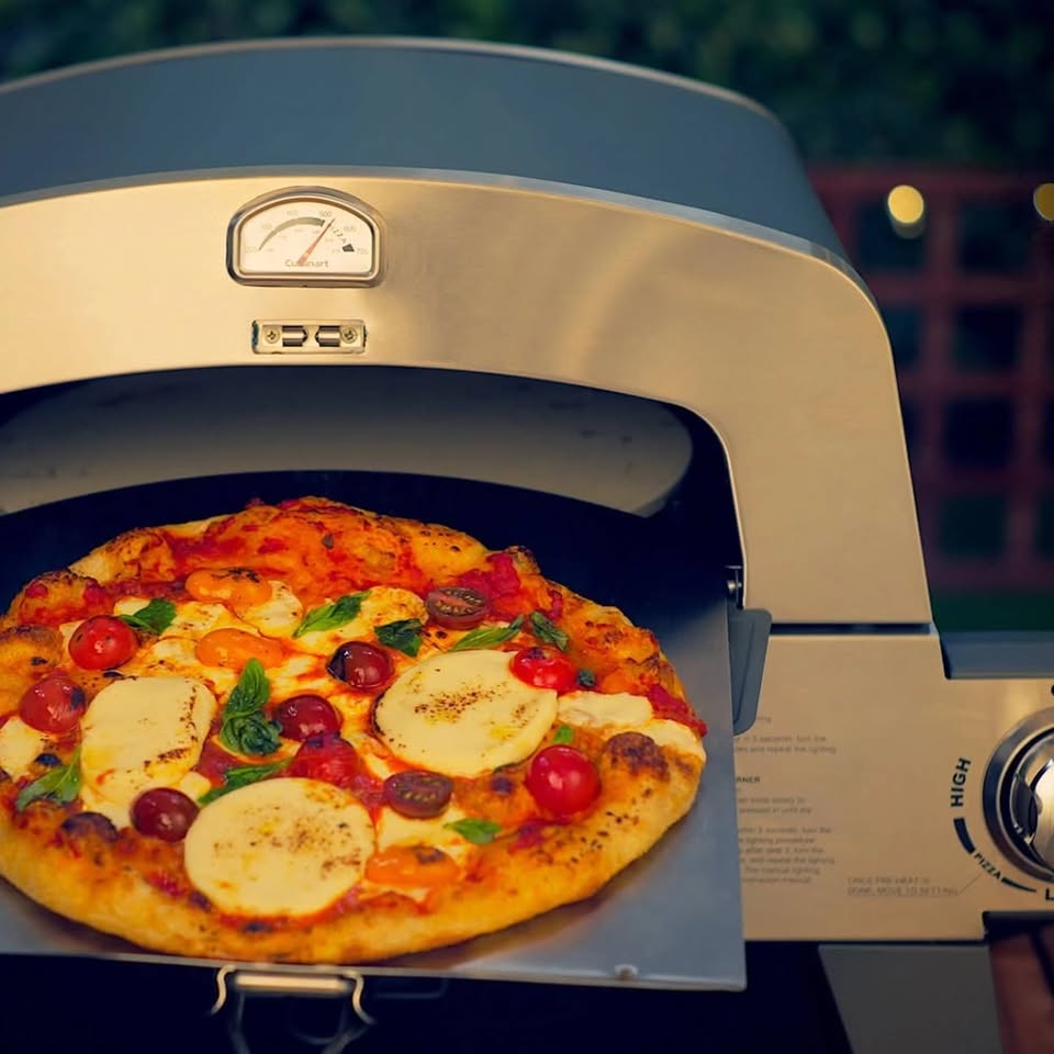 CUISINART: 3 IN 1 PIZZA ( ROOTIE, NAAN) OVEN PLUS