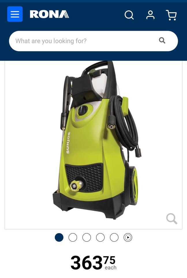 Sun Joe 2030-PSI 1.76-gallon GPM Cold Water Electric Pressure Washer