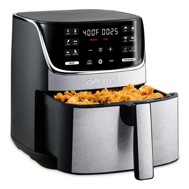 Gourmia 7-Quart Digital Air Fryer with 12-One Touch Presets, GAF734
