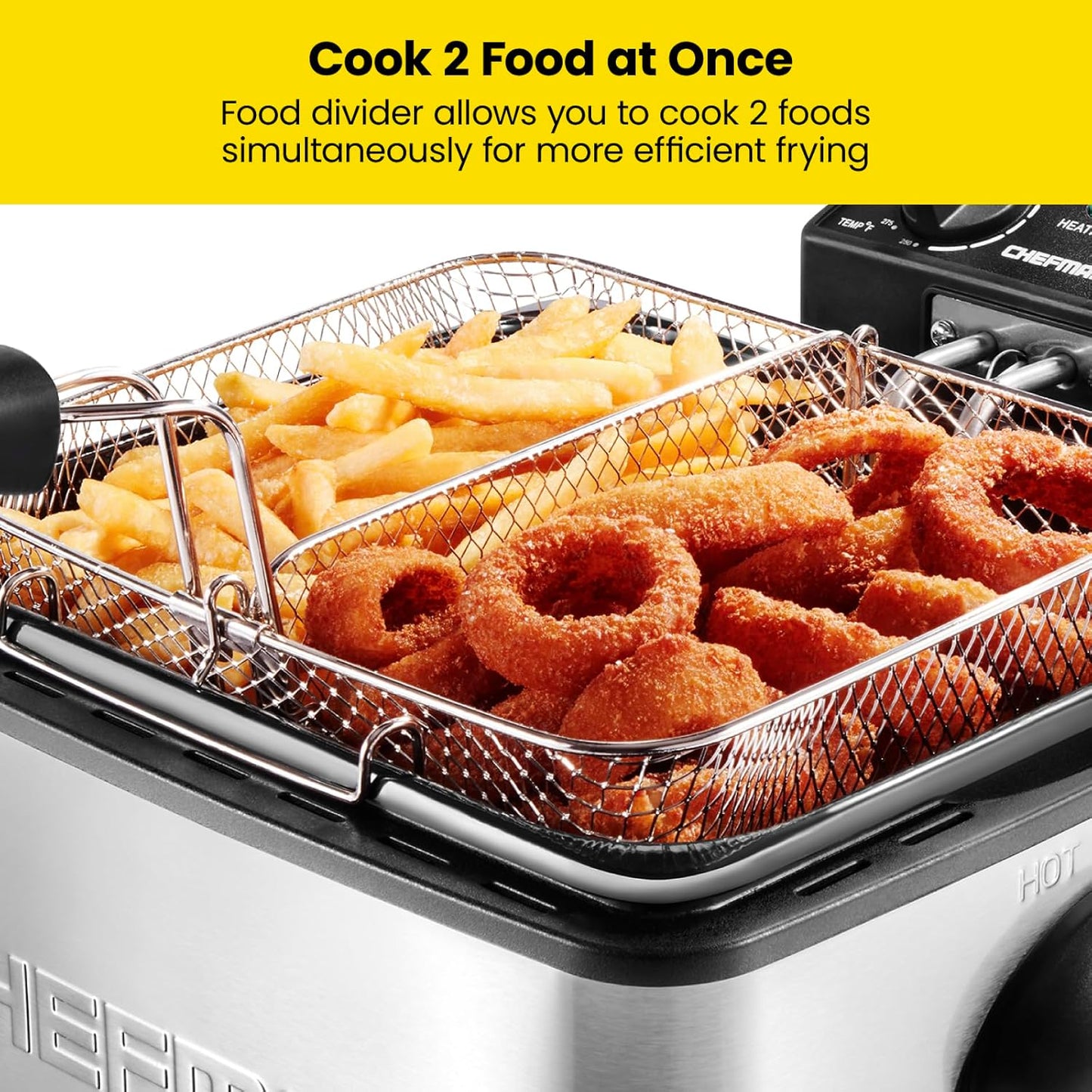 Chefman 4.3 Liter Deep Fryer with Basket