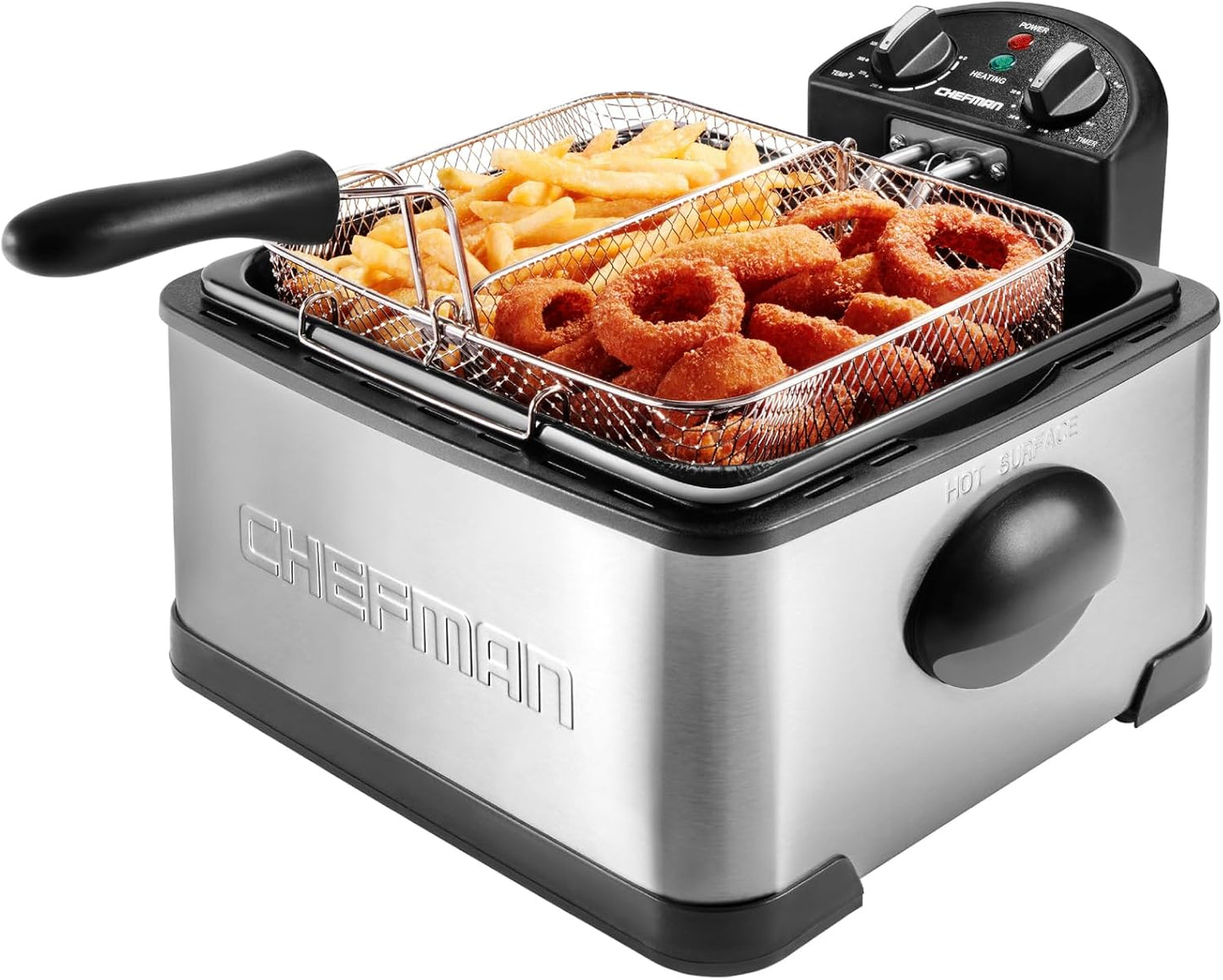 Chefman 4.3 Liter Deep Fryer with Basket
