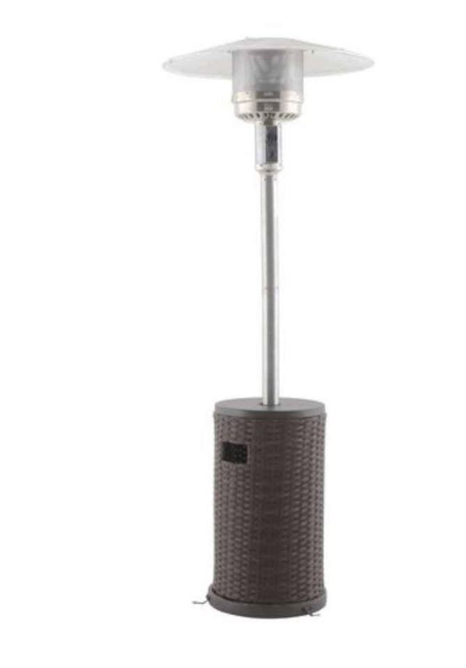 Hometrends Wicker Patio Heater Powered By Lp Gas