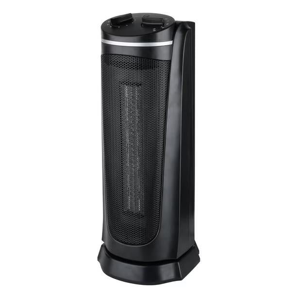 Konwin 18" Mechanical Tower Ceramic Heater, with adjustable thermostat