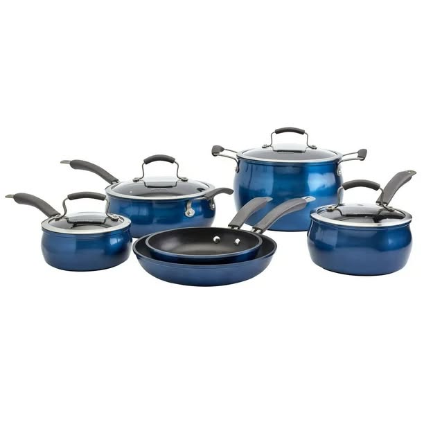 Epicurious 10 Piece Aluminum Cookware Set
