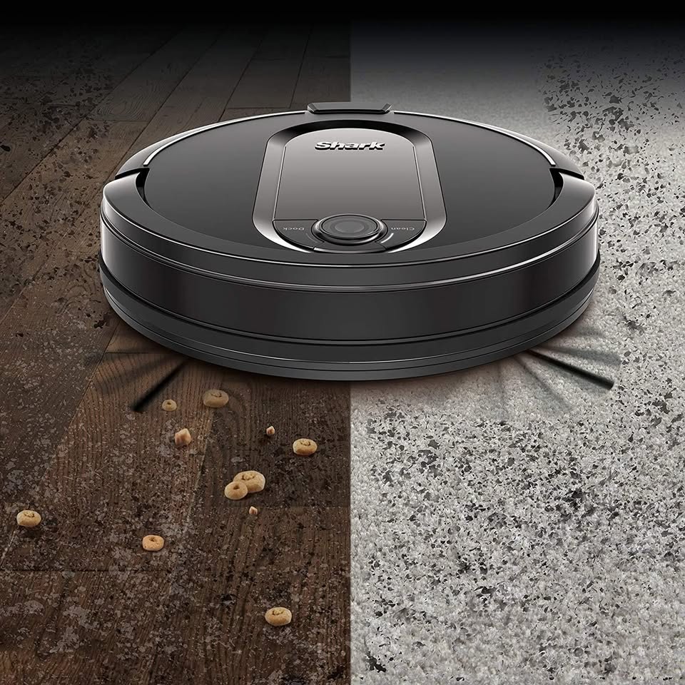 Shark RV1001AE IQ Robot Self-Empty XL, Robot Vacuum with IQ Navigation