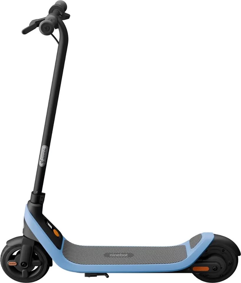 Segway - C2 Lite Kids Electric Kick Scooter w/5.6 mi Max Operating Range & 9.9 mph Max Speed - Blue