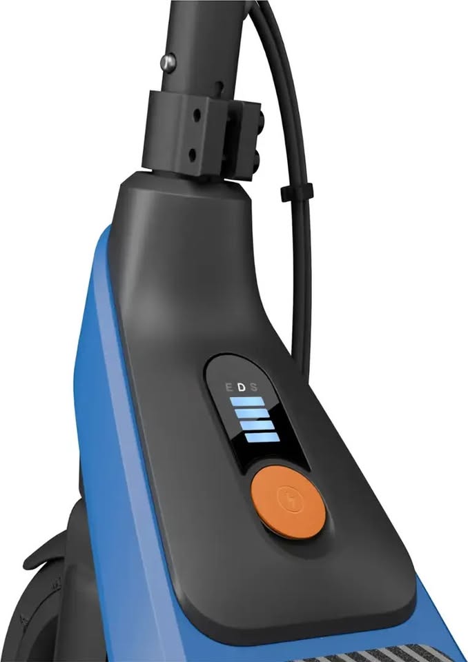 Segway - C2 Lite Kids Electric Kick Scooter w/5.6 mi Max Operating Range & 9.9 mph Max Speed - Blue