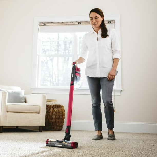 Shark IZ162HC, Rocket Pet Pro Cordless Stick Vacuum, Magenta, 181W