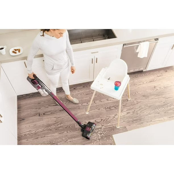 Shark IZ162HC, Rocket Pet Pro Cordless Stick Vacuum, Magenta, 181W