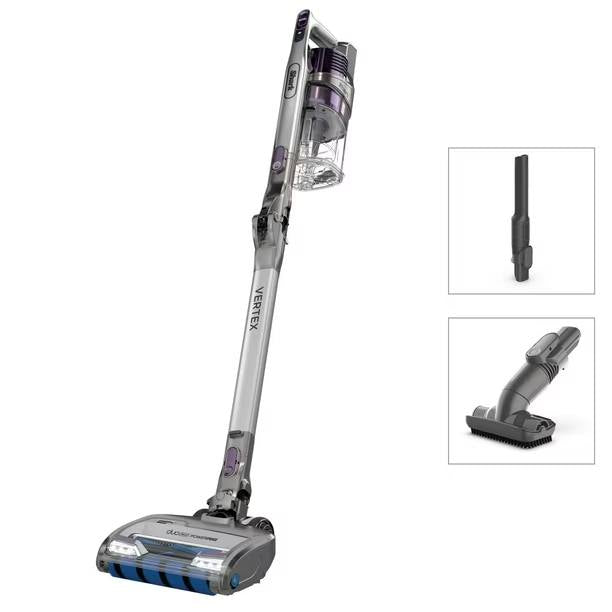 Shark IZ440HC Vertex DuoClean PowerFins Lightweight Cordless Stick Vacuum, Blue