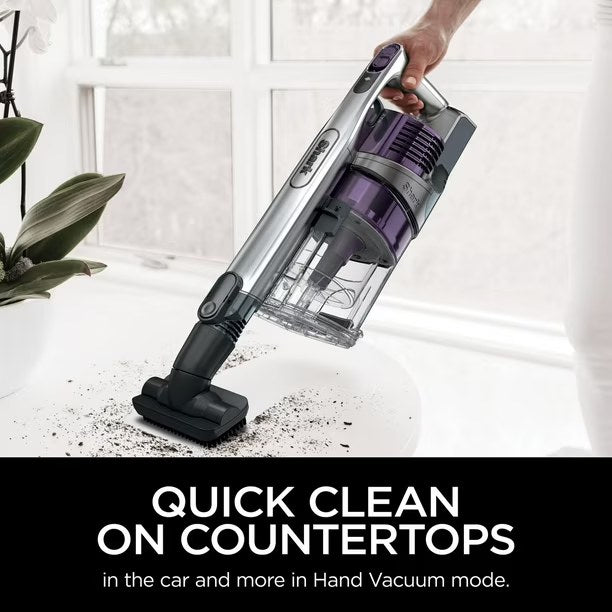 Shark IZ440HC Vertex DuoClean PowerFins Lightweight Cordless Stick Vacuum, Blue