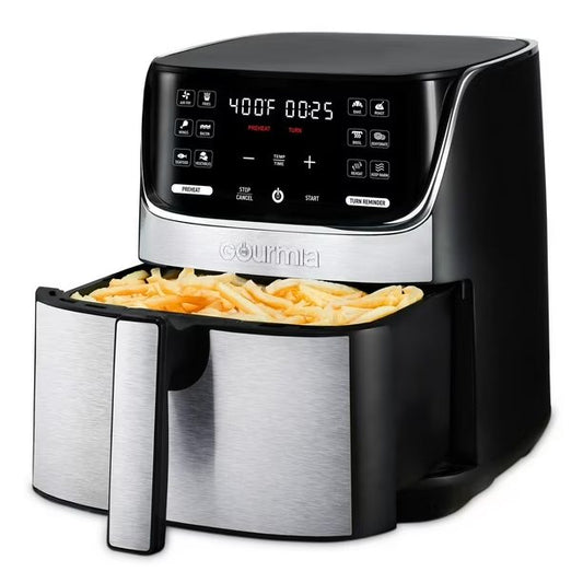Gourmia 7-Quart Digital Air Fryer with 12-One Touch Presets, GAF734