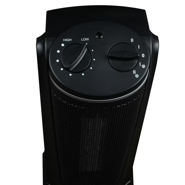 Konwin 18" Mechanical Tower Ceramic Heater, with adjustable thermostat