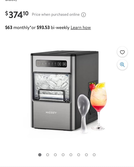 HiCOZY counter top ice maker Model CB23H