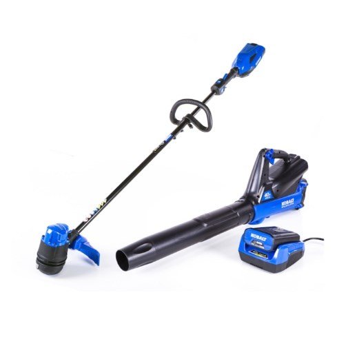 Kobalt 40V Max Cordless Leaf Blower and String Trimmer Kit with 40volt