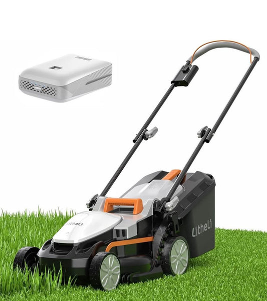 LiTHELi 13 inch model number EGT010172 cordless lawn mower