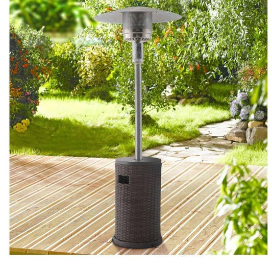 Hometrends Wicker Patio Heater Powered By Lp Gas