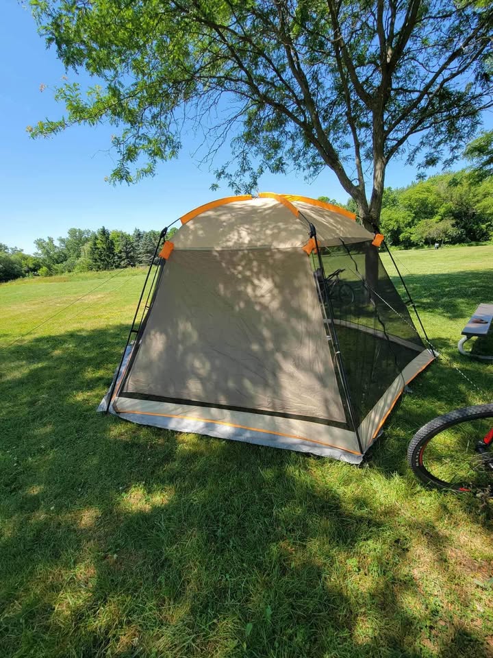 UNICAMPER Screen House Mesh Mosquito Tent UPF 50+ Canopy Shelter Shade Easy Setup